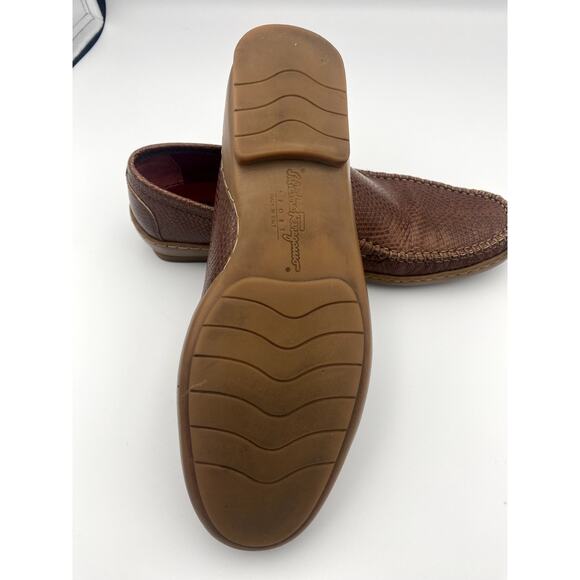 Salvatore Ferragamo Snakeskin Leather Loafers in Size 7 - Picture 7 of 7